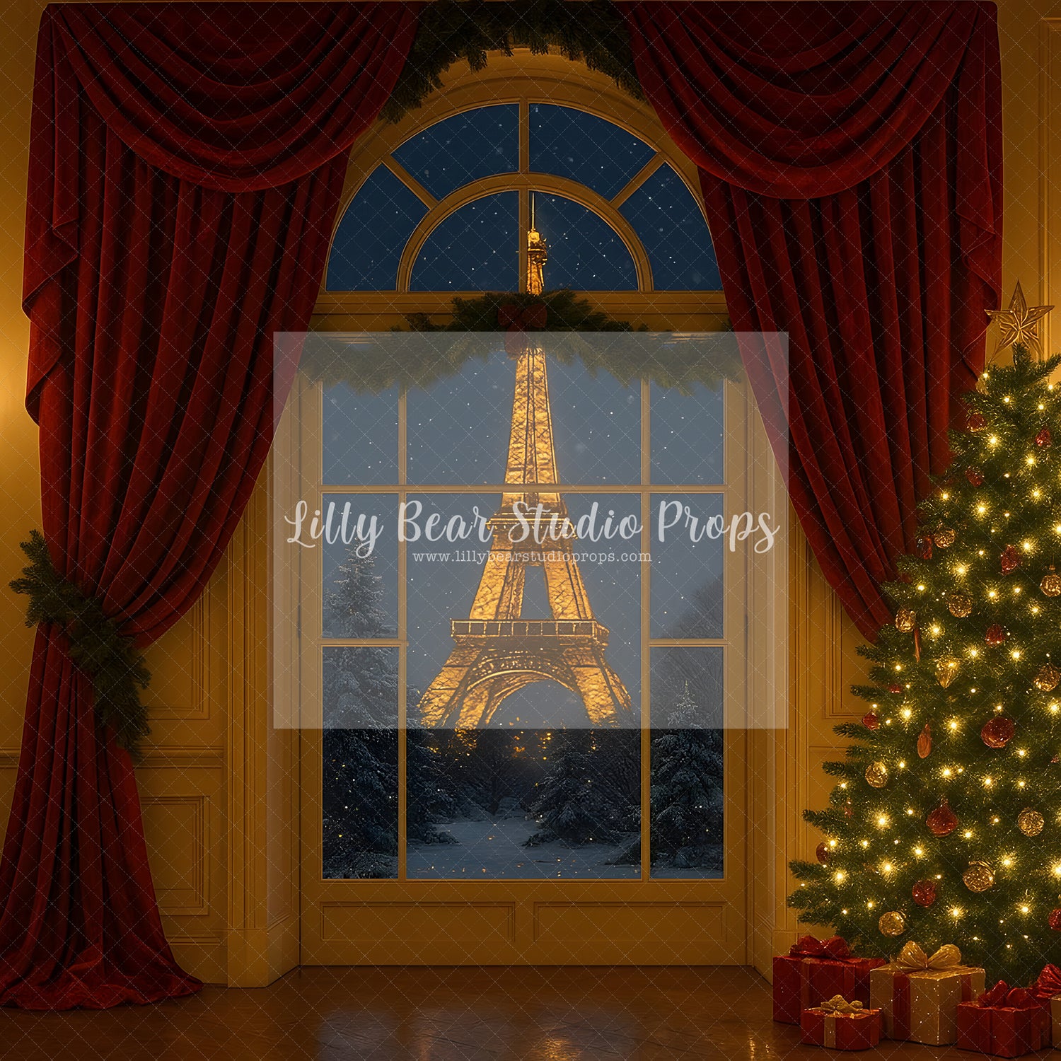 Parisian Christmas Glow
