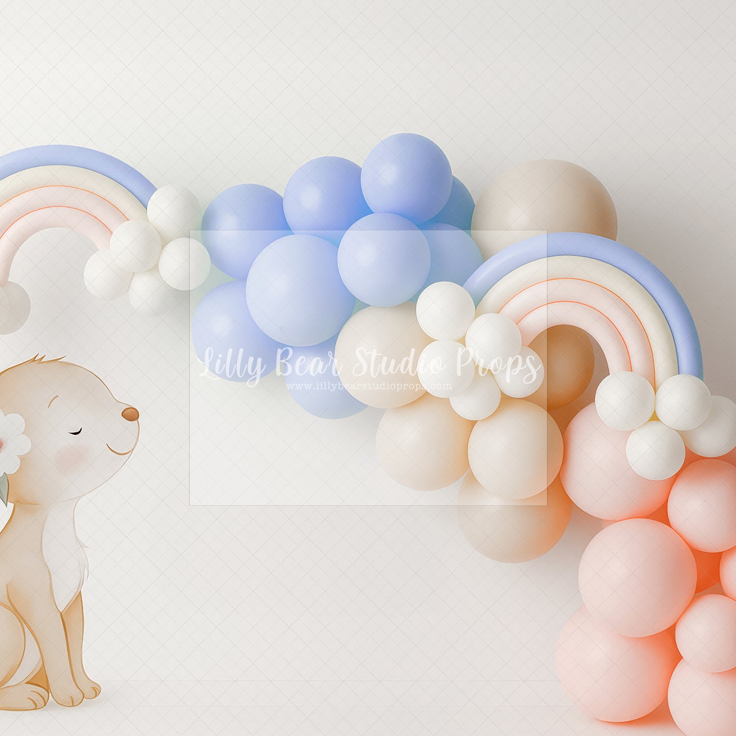 Pastel Bunny Rainbow