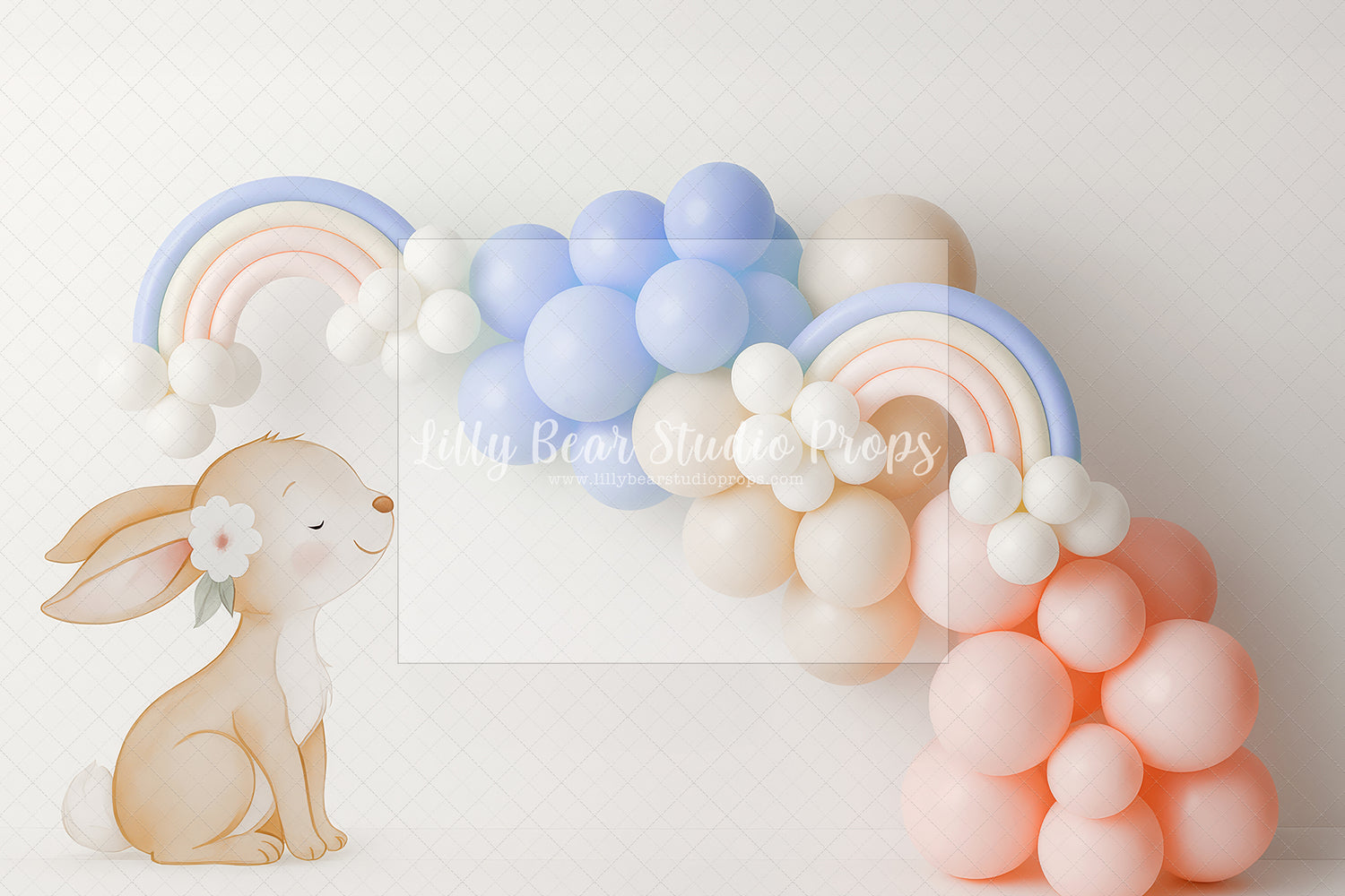 Pastel Bunny Rainbow