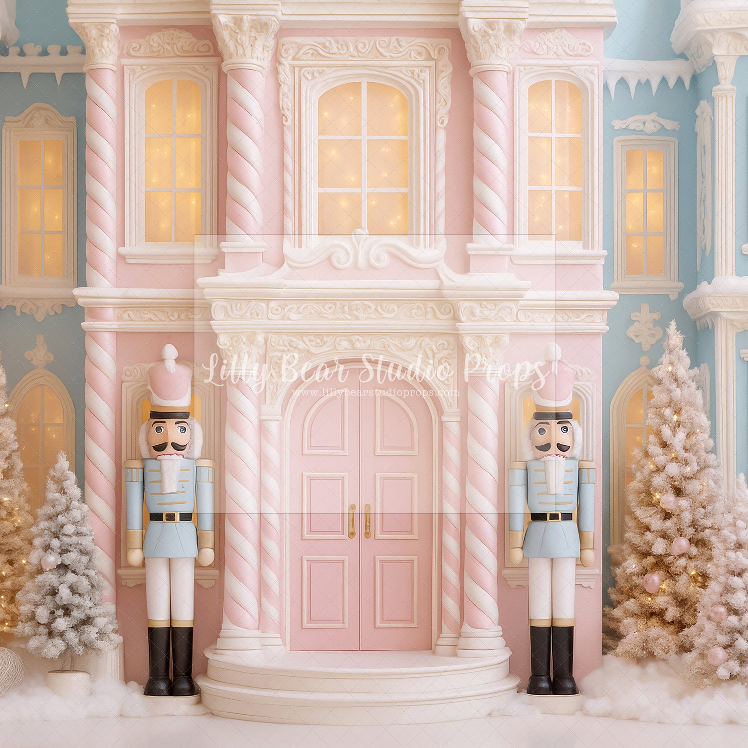 Pastel Nutcracker Town