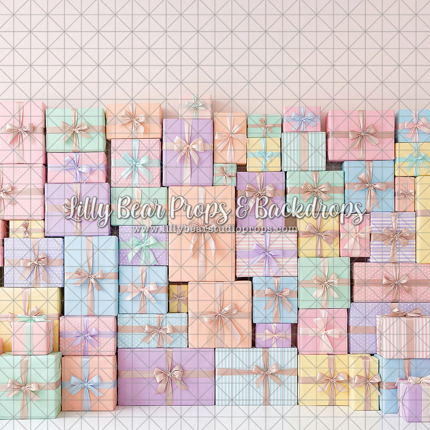 Pastel Parcel Wall