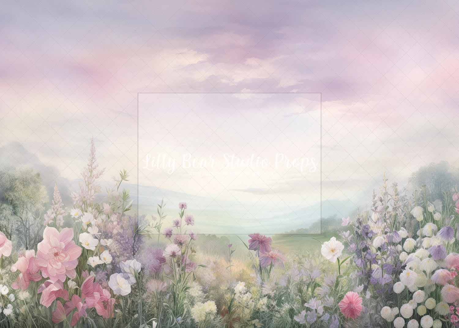 Pastel Skies and Flowers