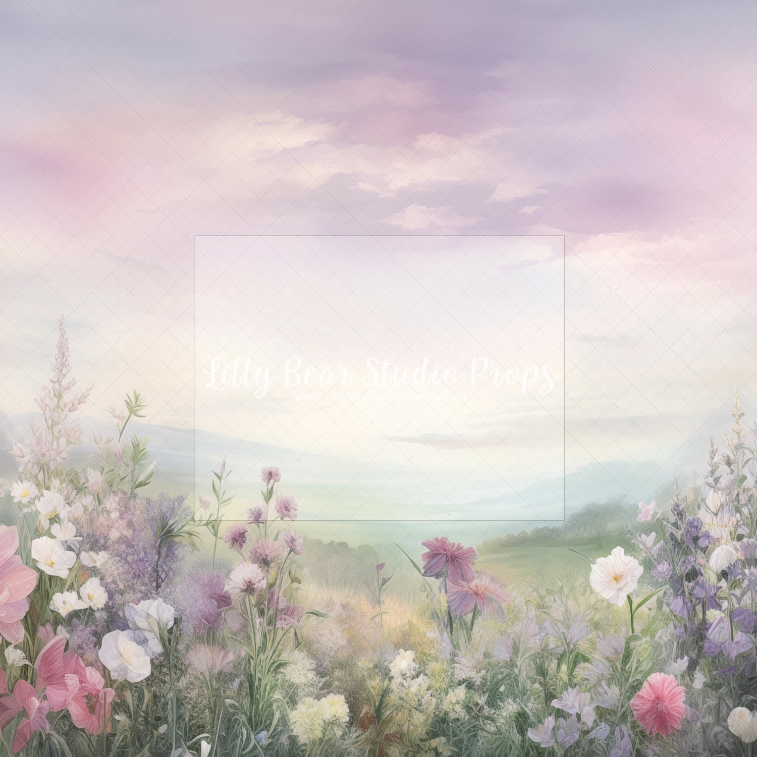 Pastel Skies and Flowers