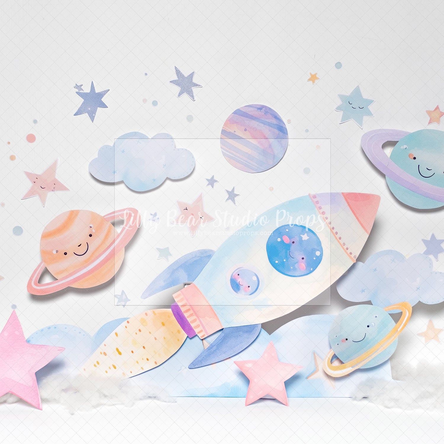 Pastel Spaceship Mission