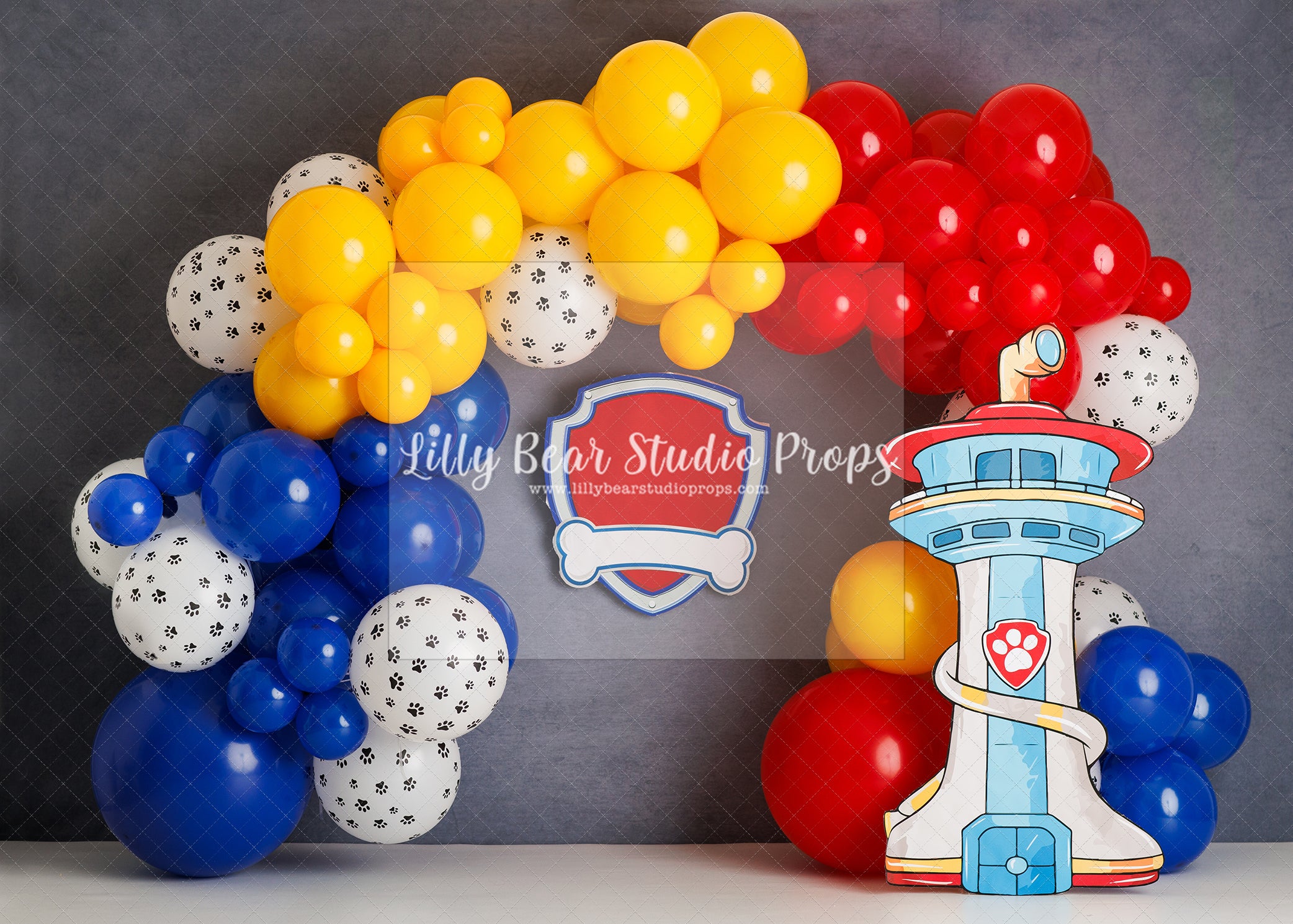 Paw Patrol Tower Lilly Bear Studio Props