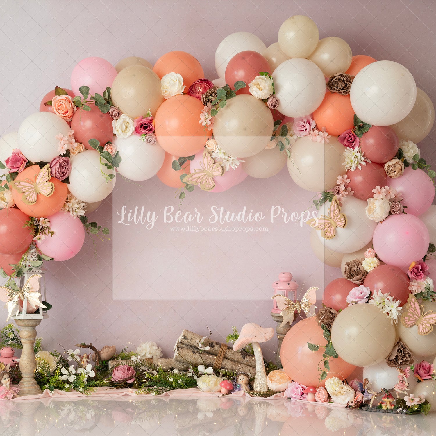 Peaches & Pinks Butterfly Fairy Magic