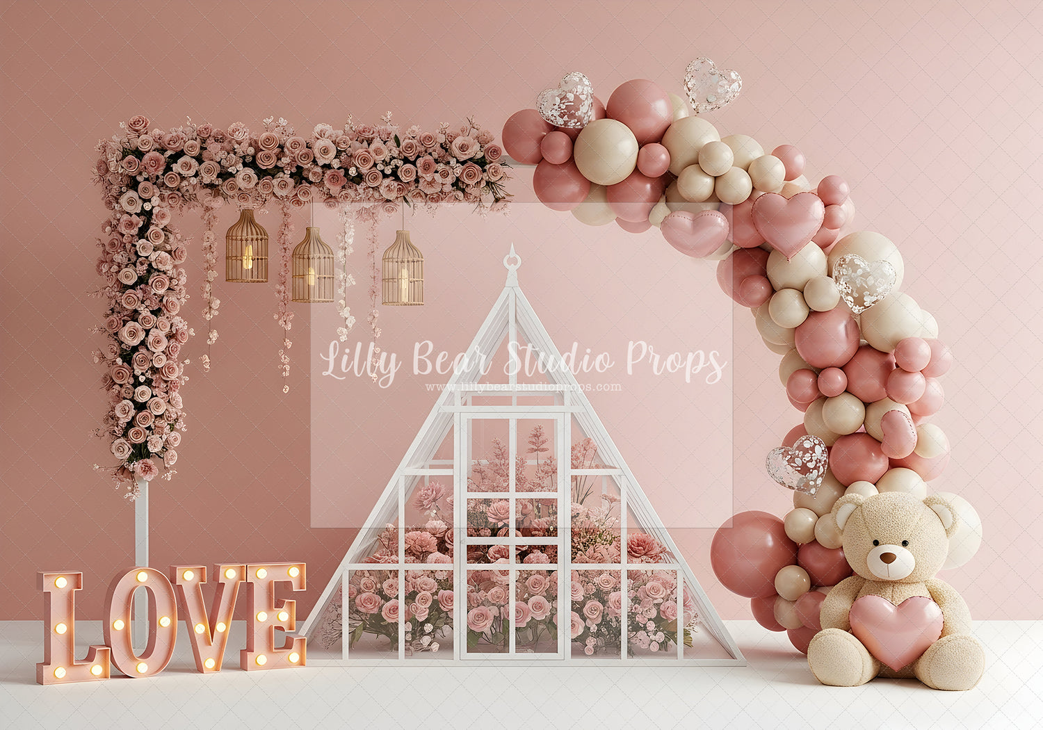 Pink Petal Love Greenhouse