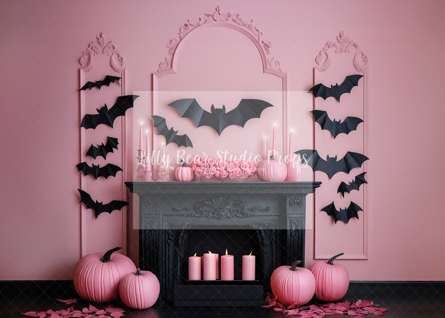 Pink Shreek Mantel