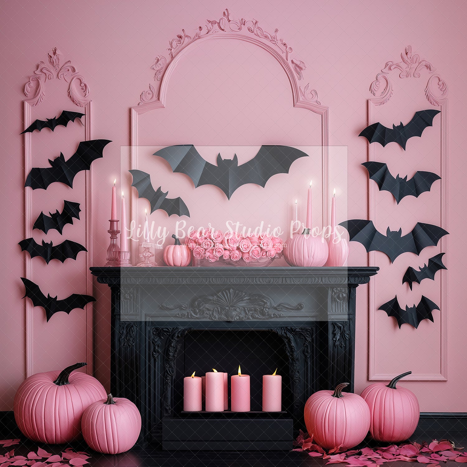 Pink Shreek Mantel