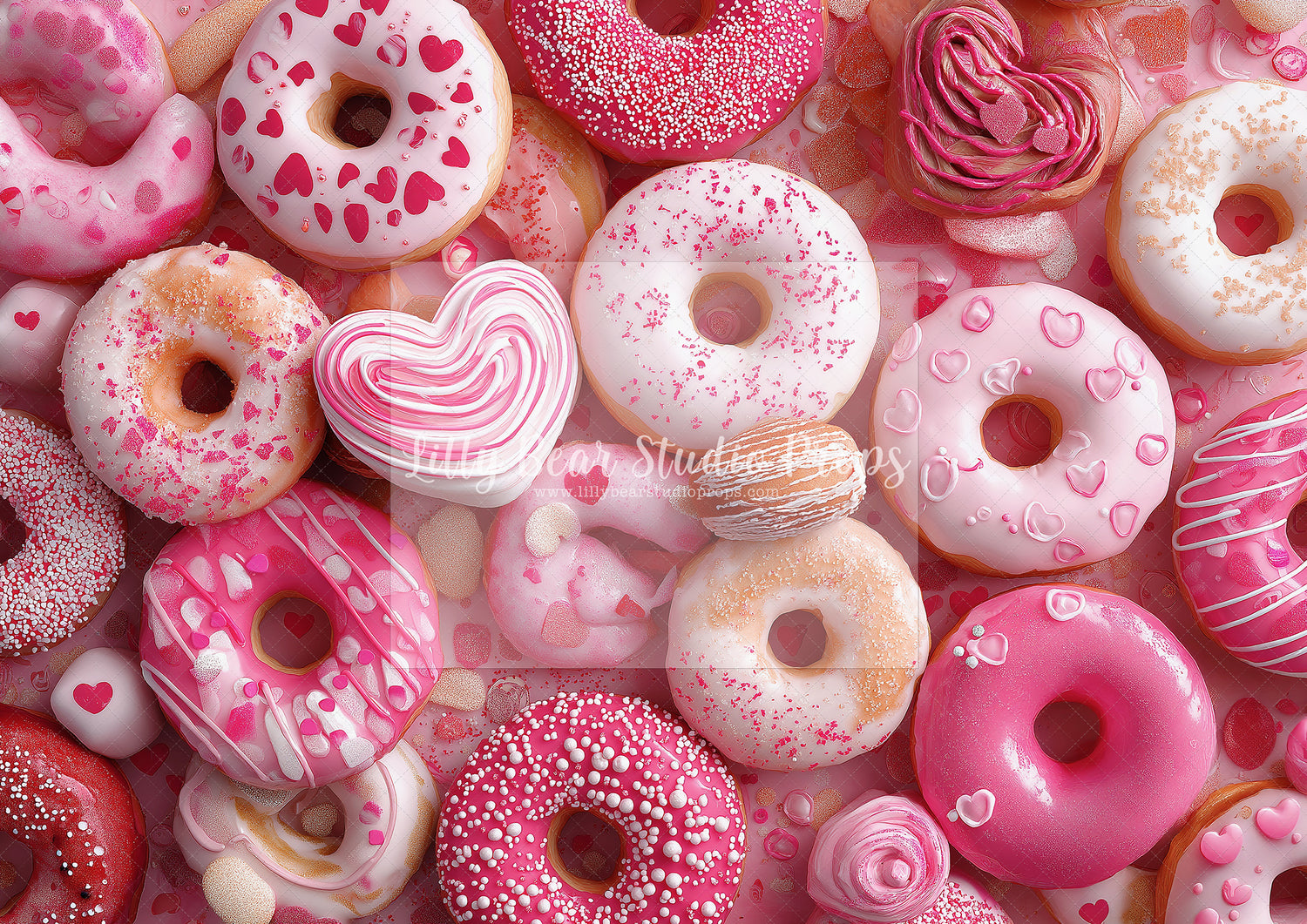 Pink Sprinkle Doughnut Dream