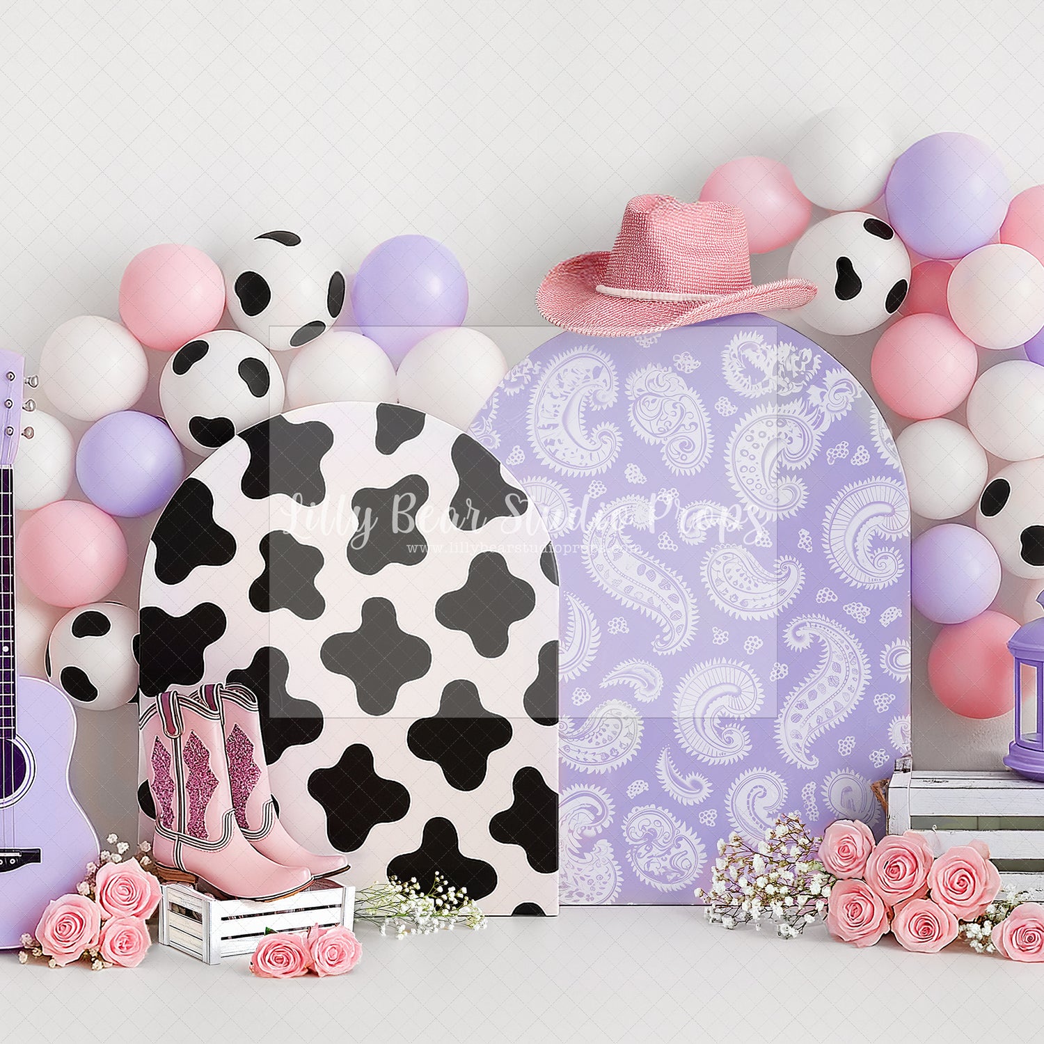 Pink & Lilac Cowgirl Arches