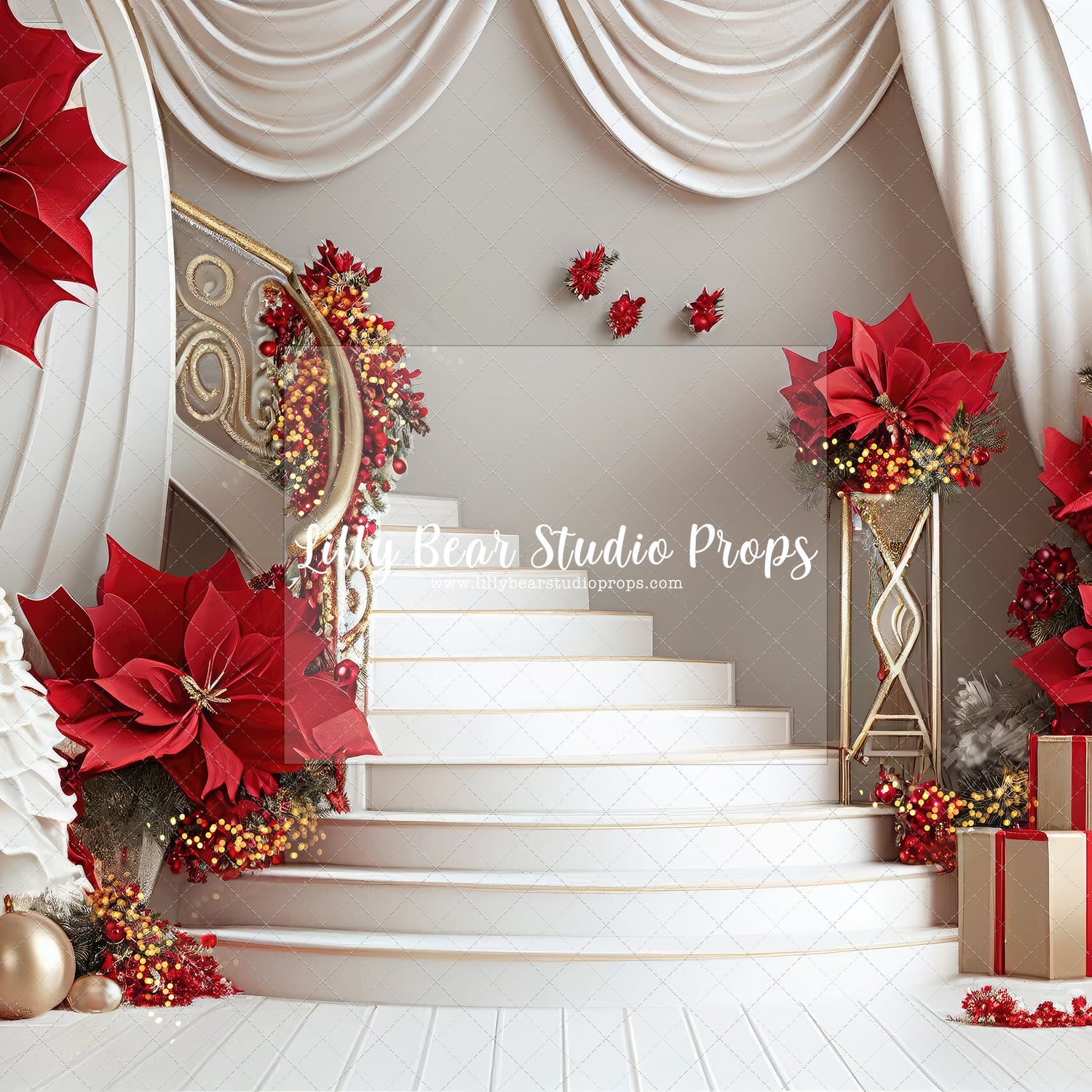 Pointsetta Staircase