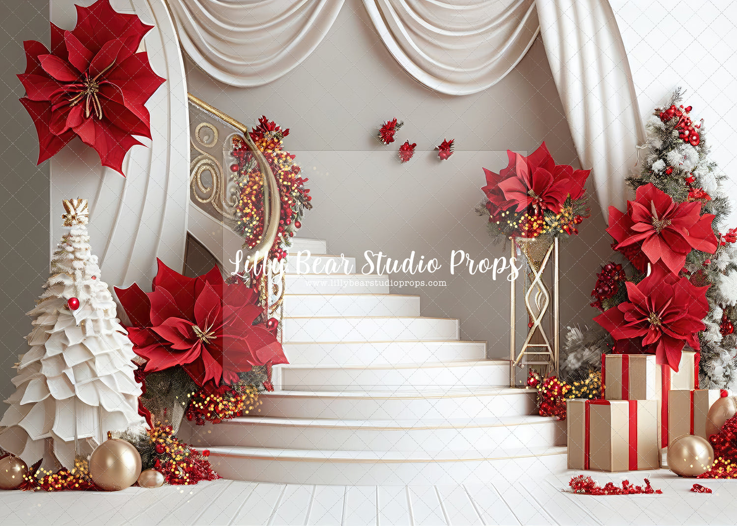 Pointsetta Staircase