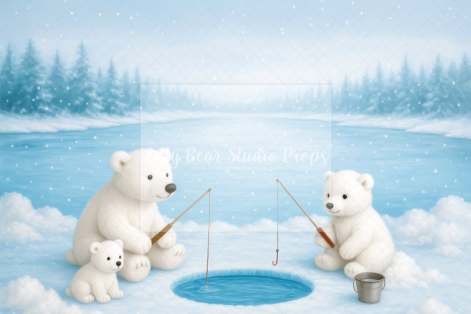 Polar Bear Fishing Hole