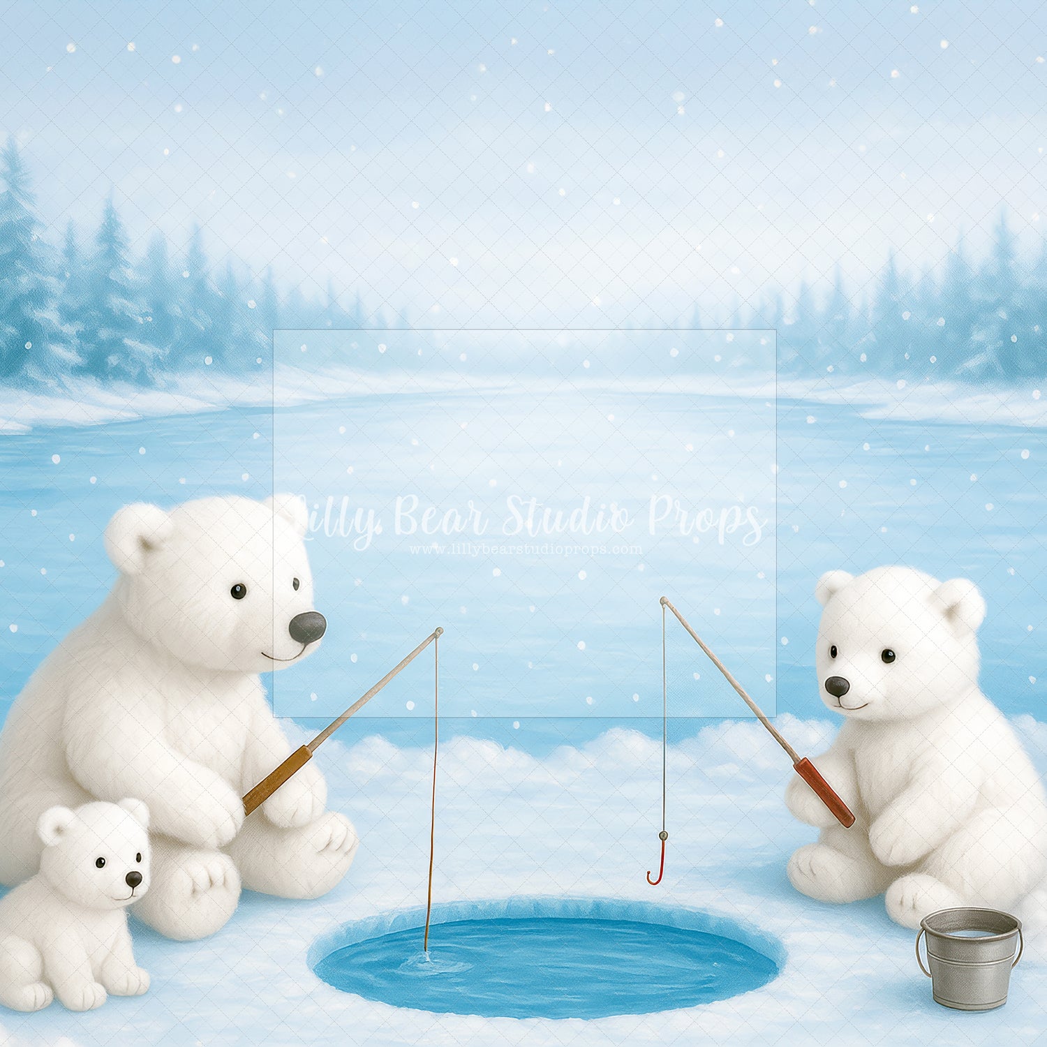 Polar Bear Fishing Hole