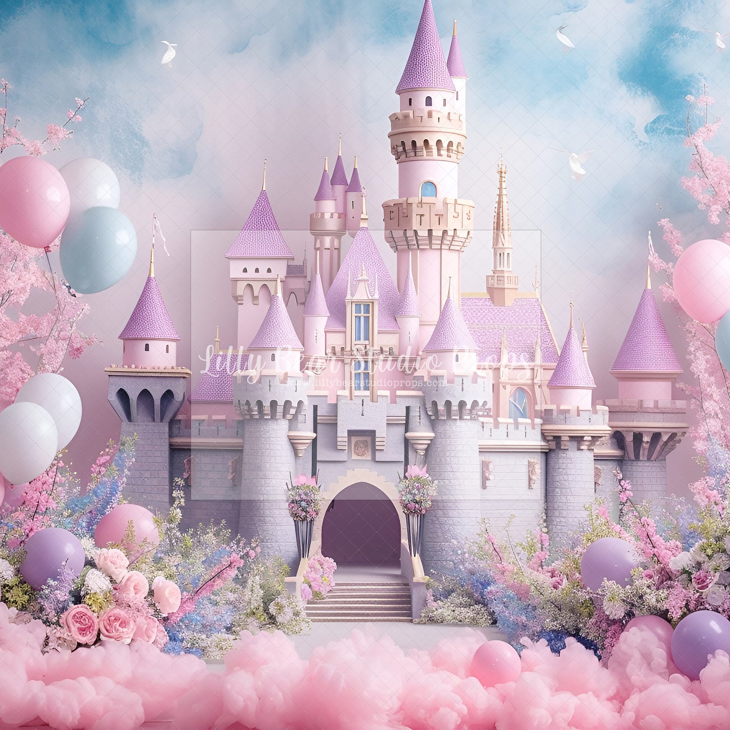 Prince Palace and Cherry Blossoms