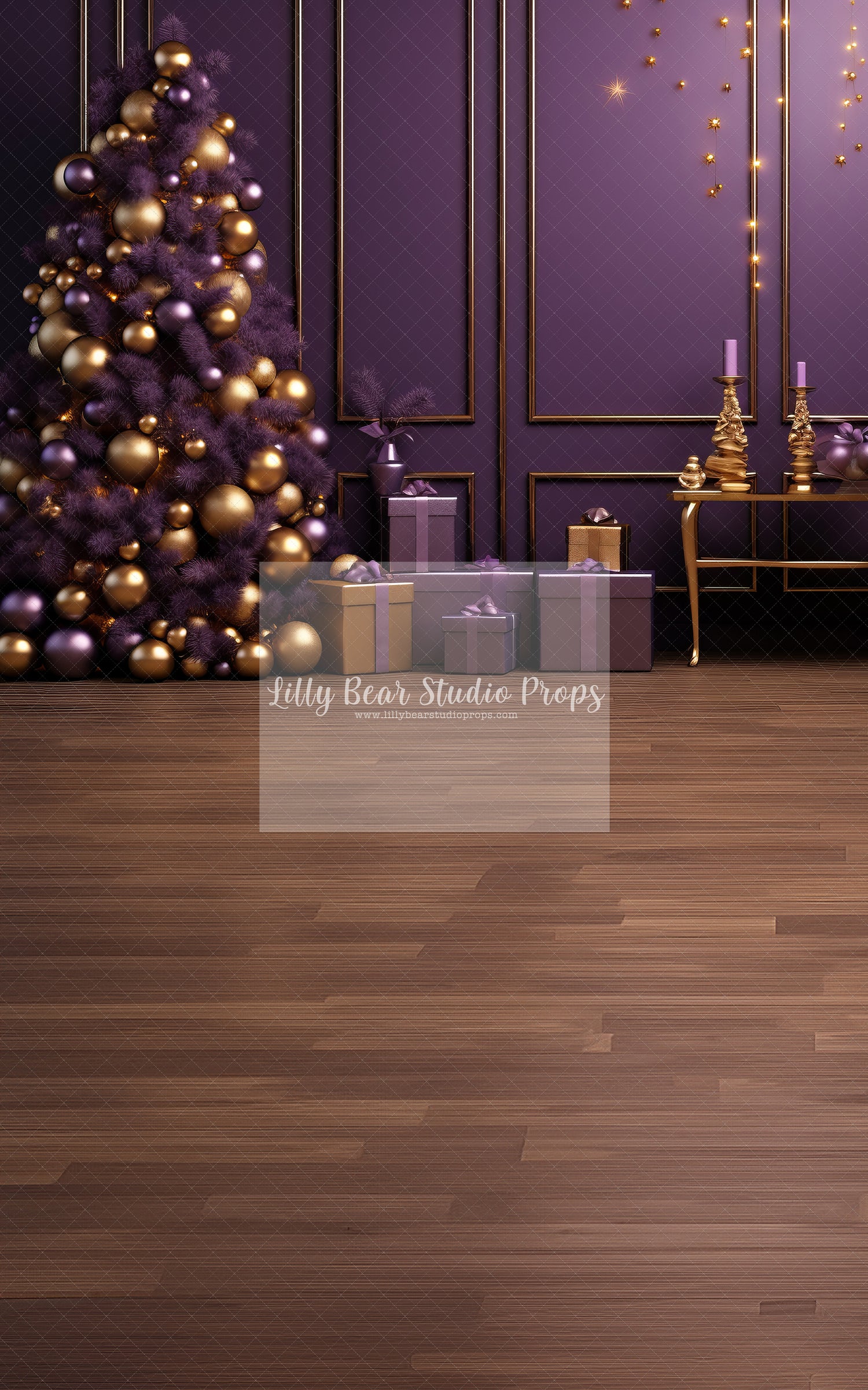 Purple Christmas - Sweep Option