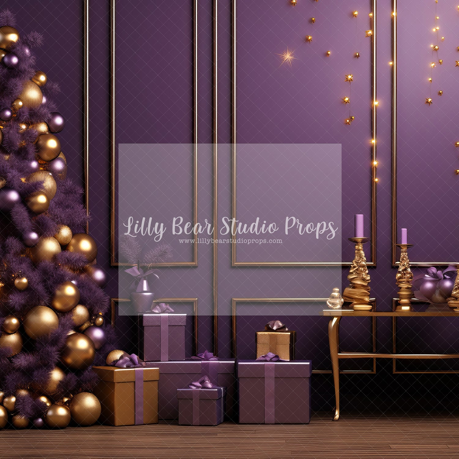 Purple Christmas - Sweep Option