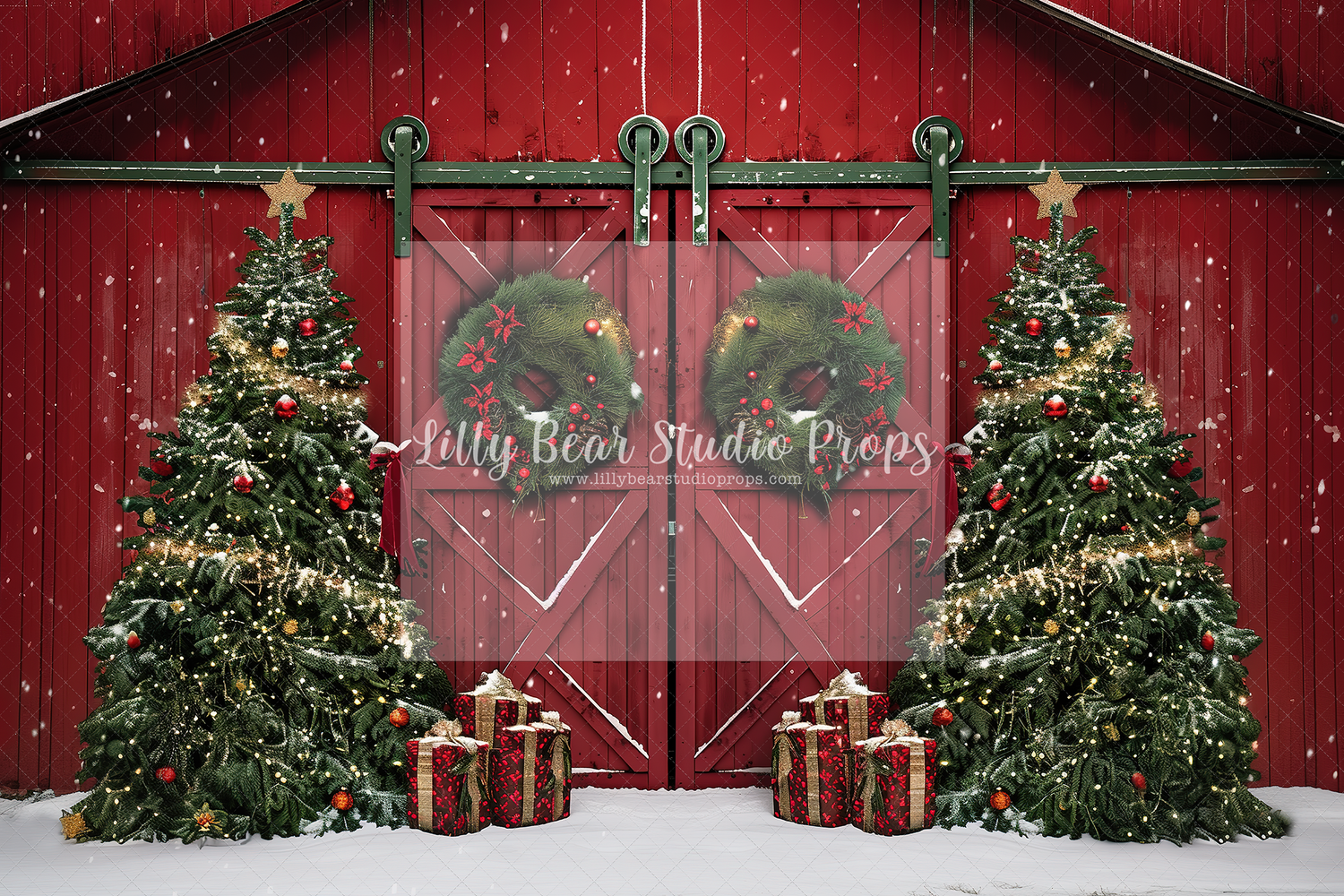 Red Barn Christmas
