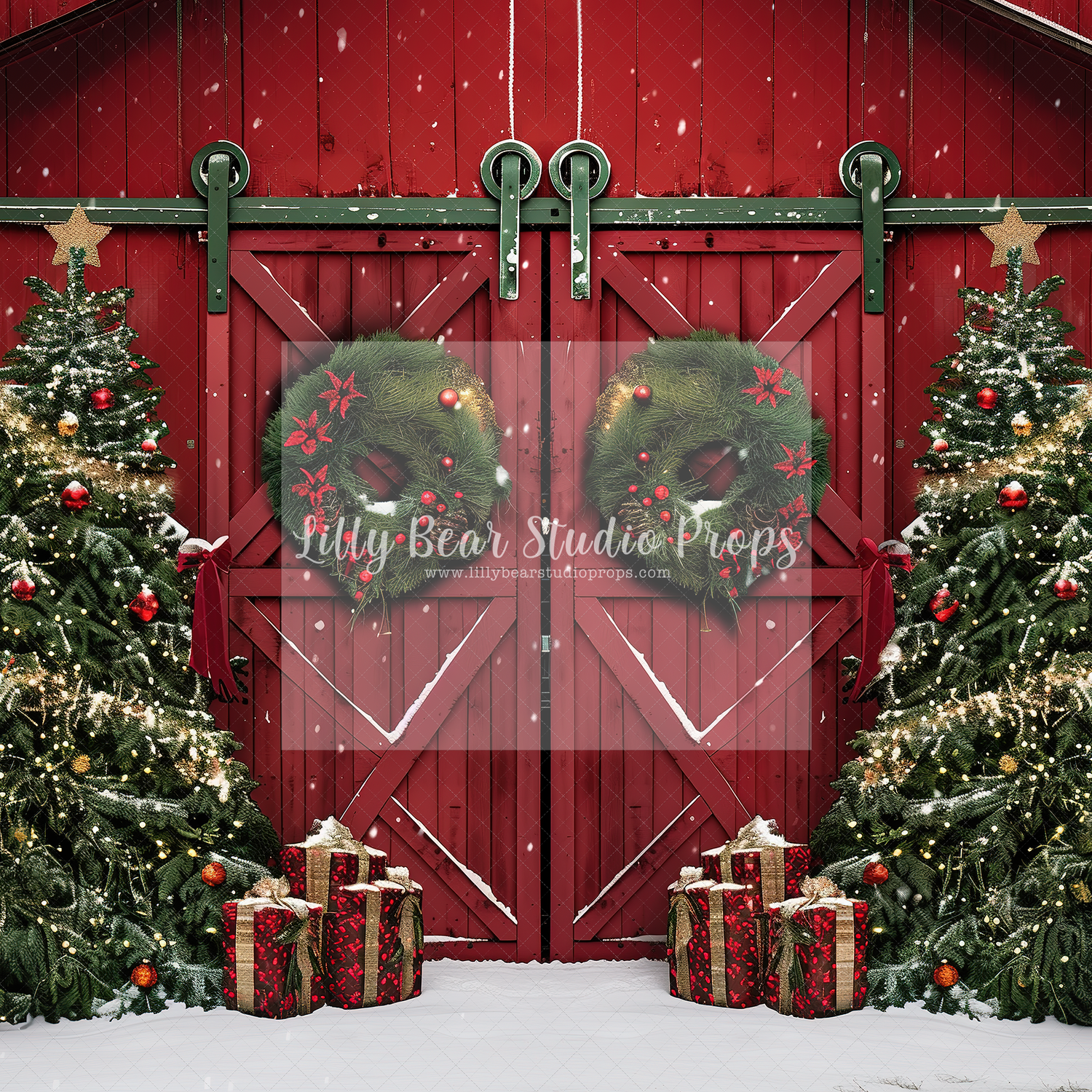 Red Barn Christmas