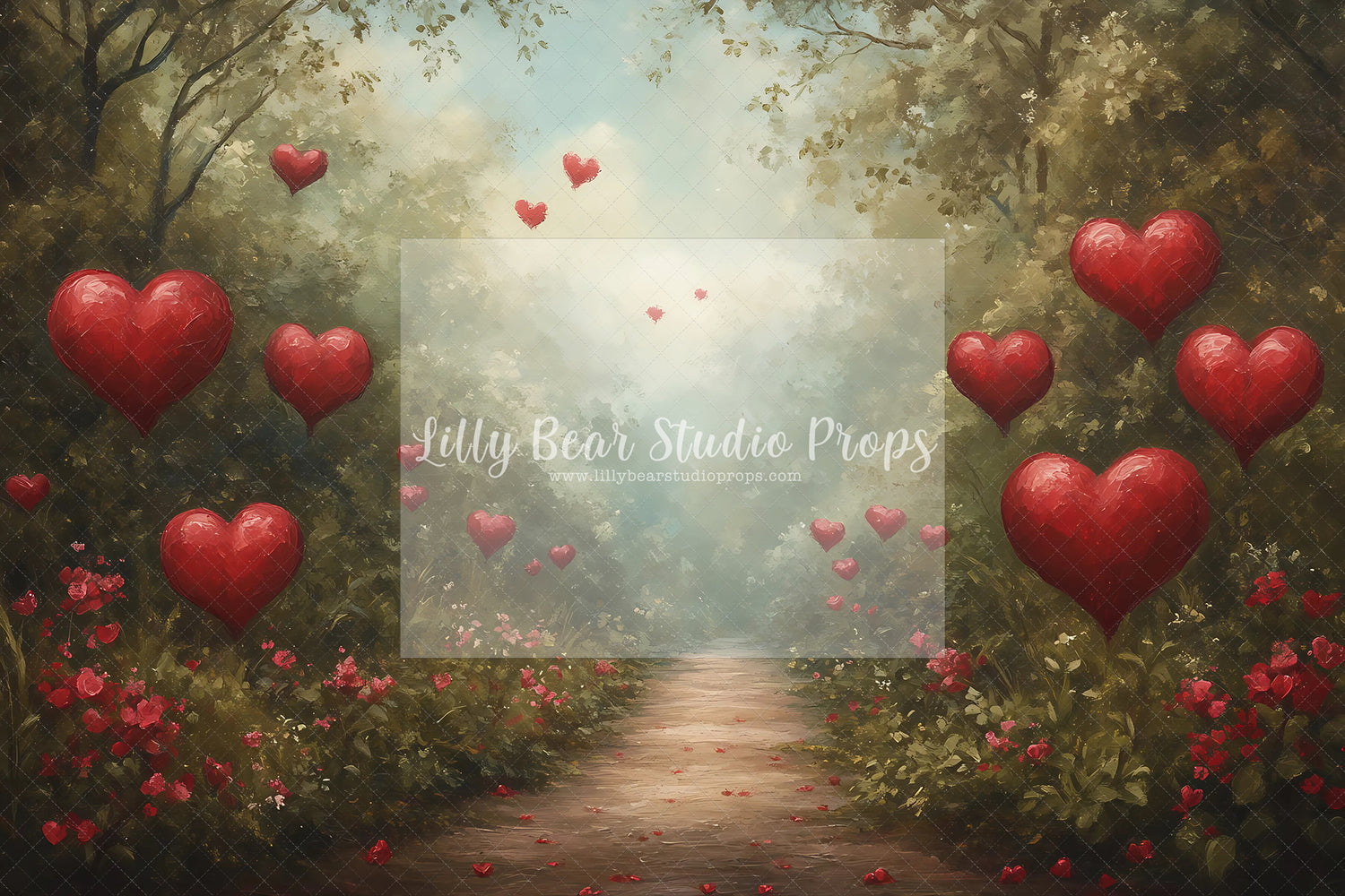 Red Hearts Forest