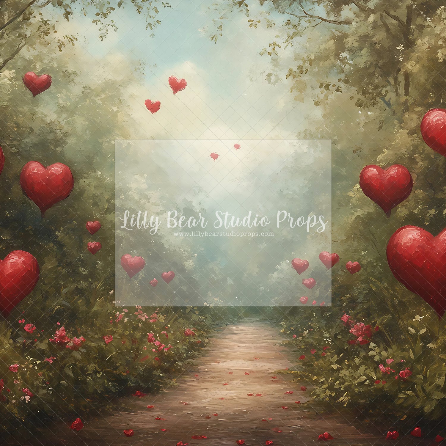 Red Hearts Forest