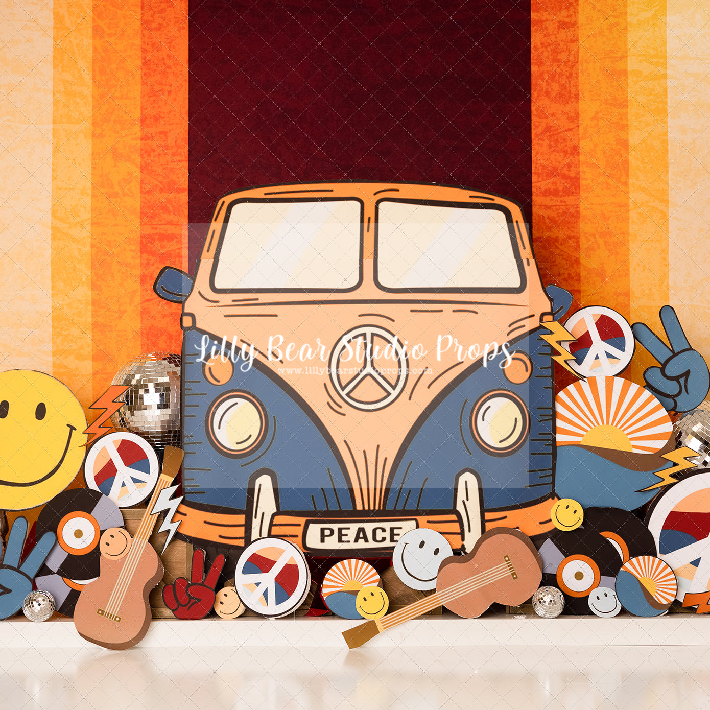 Retro Hippie Love