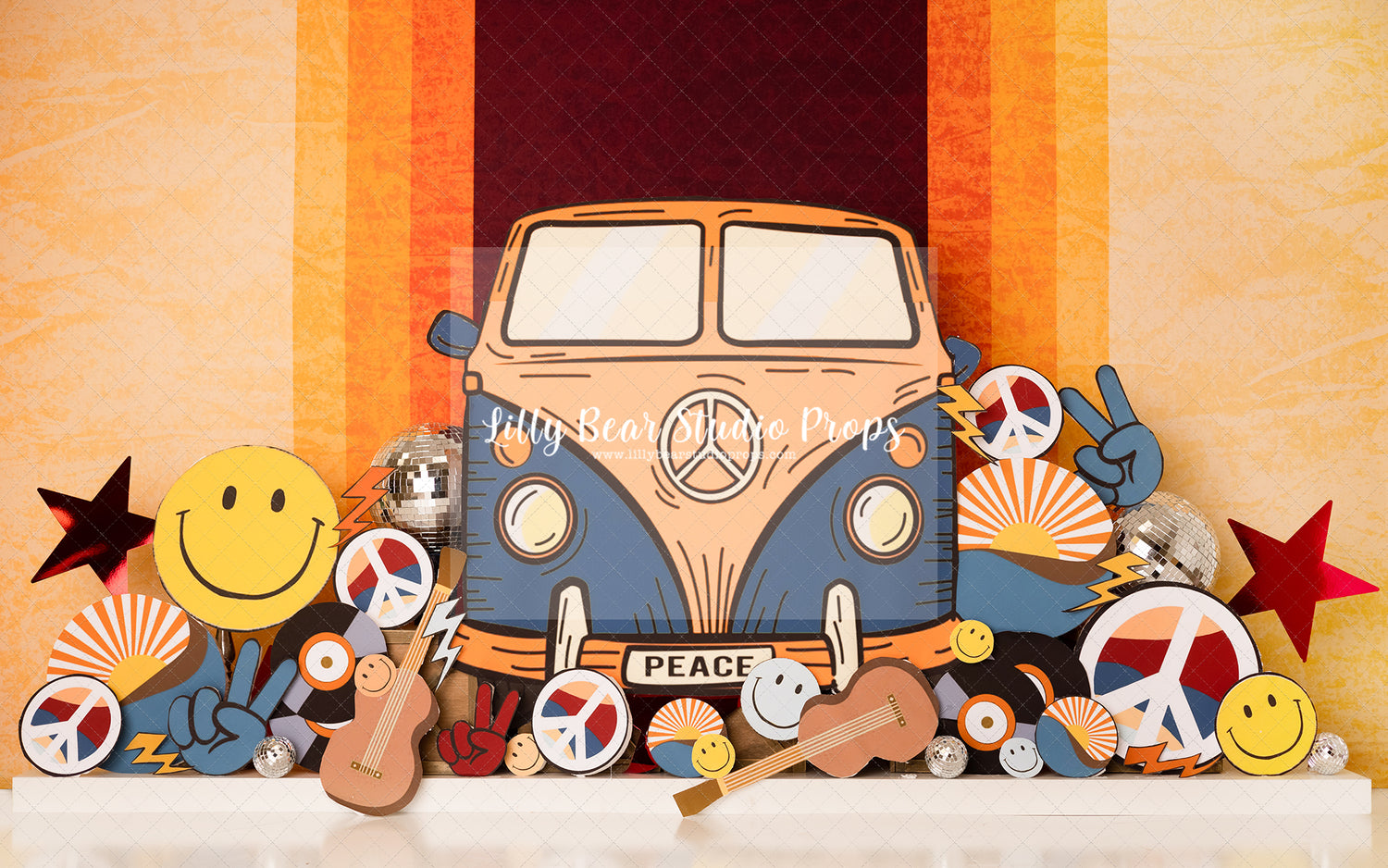 Retro Hippie Love