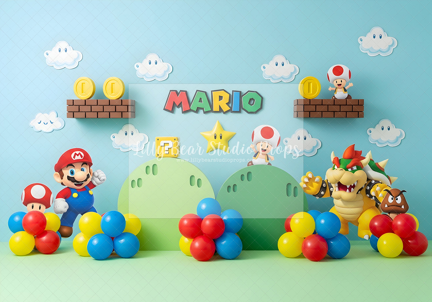 Retro Pixel Mario World