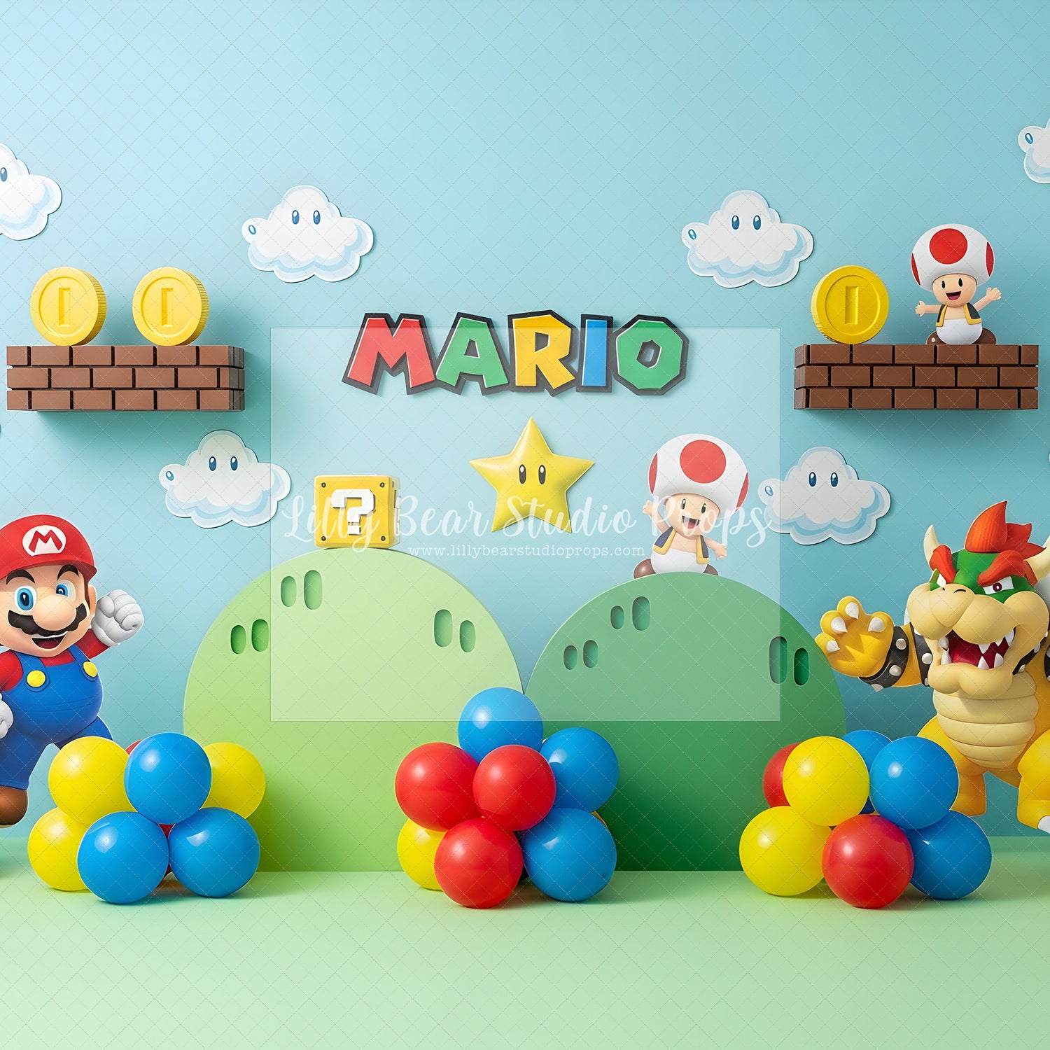 Retro Pixel Mario World