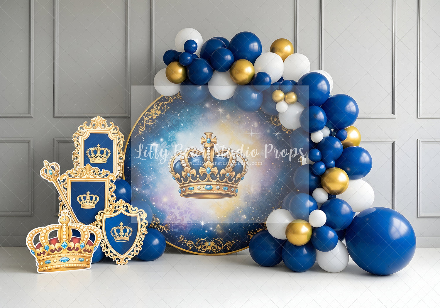 Royal Blue Crown Celebration