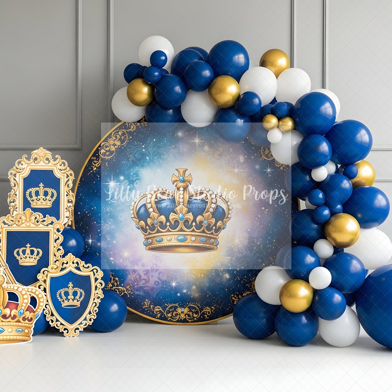 Royal Blue Crown Celebration