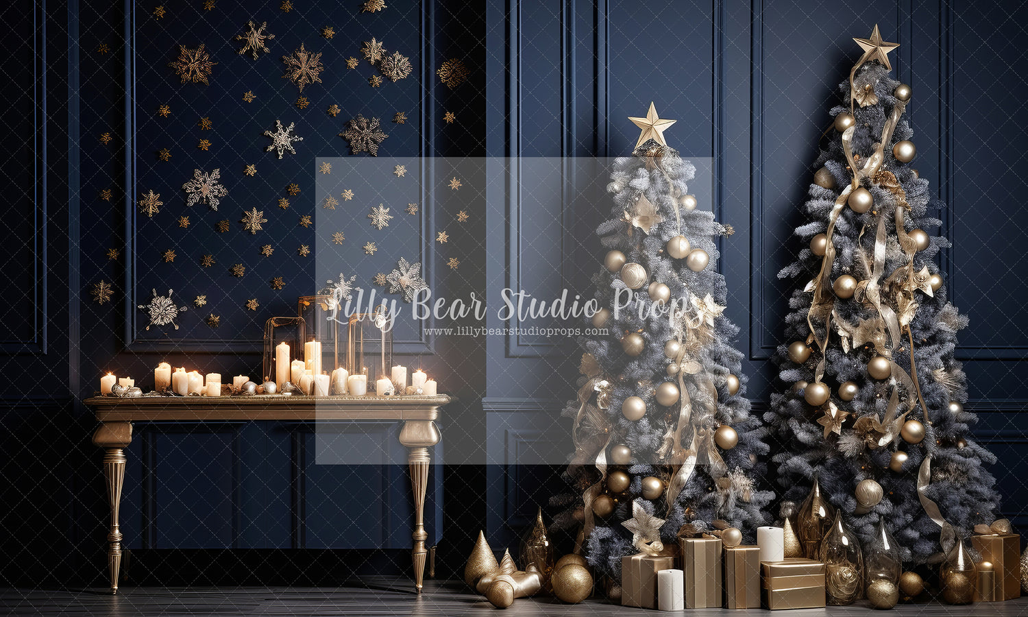 Royal Blue & Gold Christmas