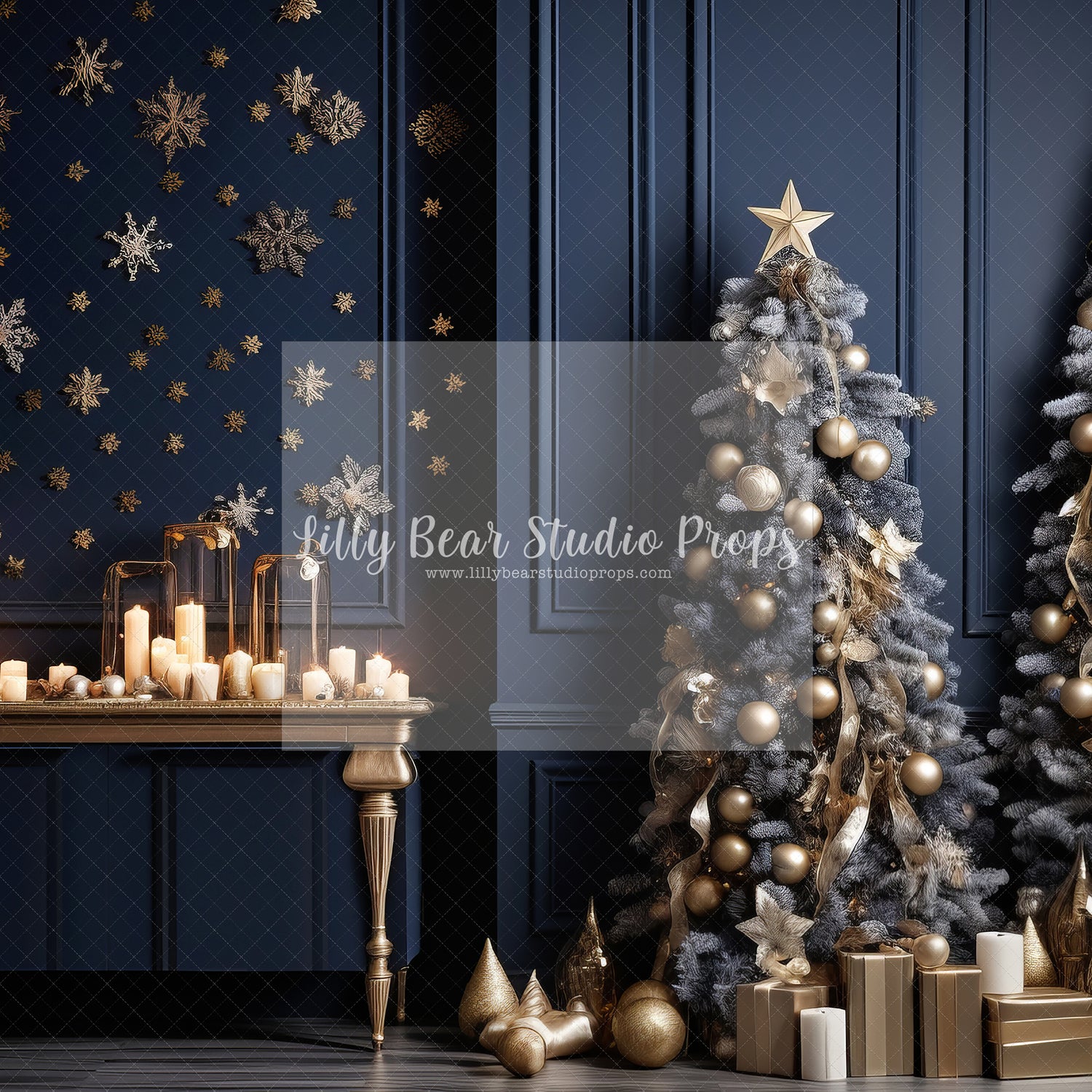 Royal Blue & Gold Christmas