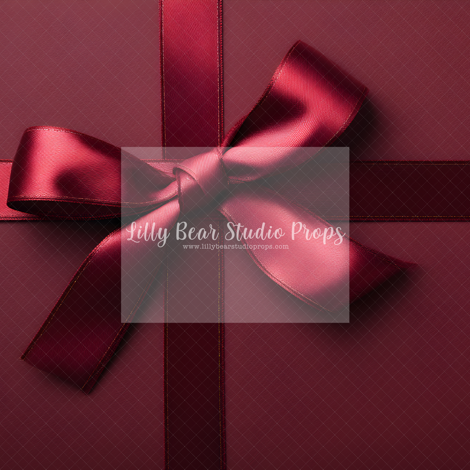 Ruby Satin Charm