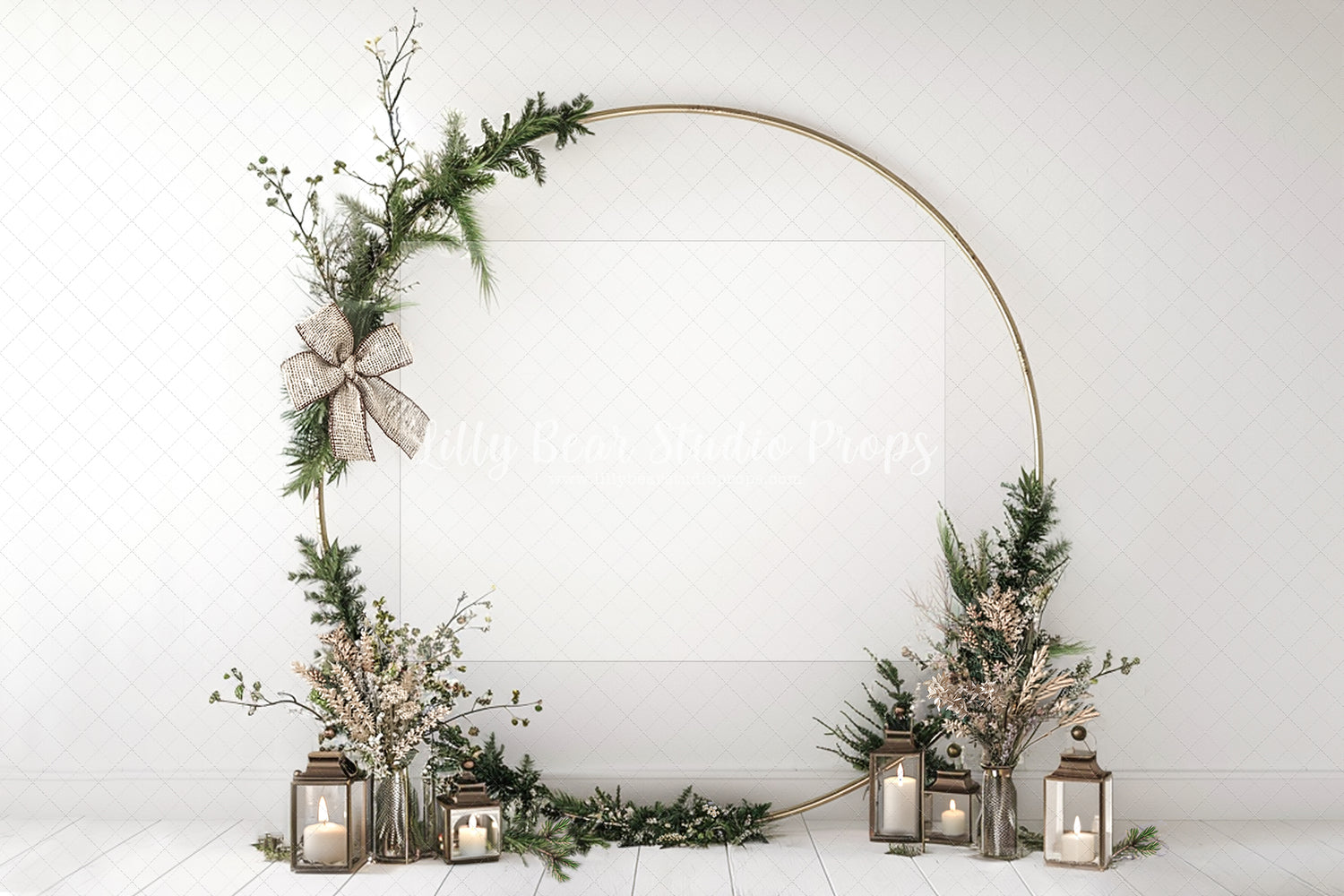 Rustic Christmas Hoop