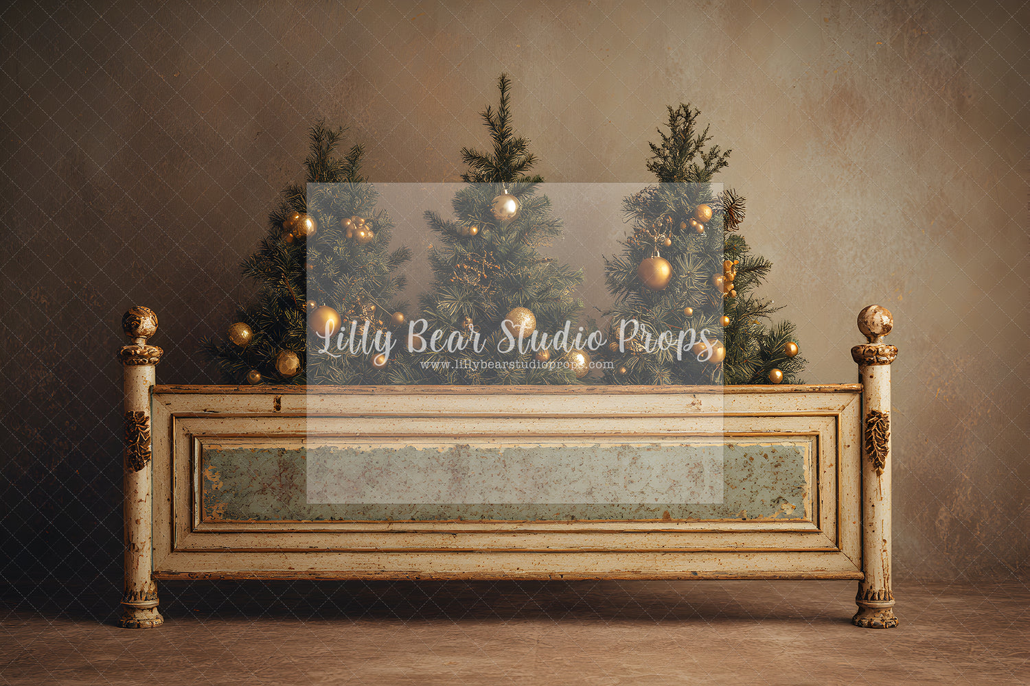 Rustic Noel Bedscape