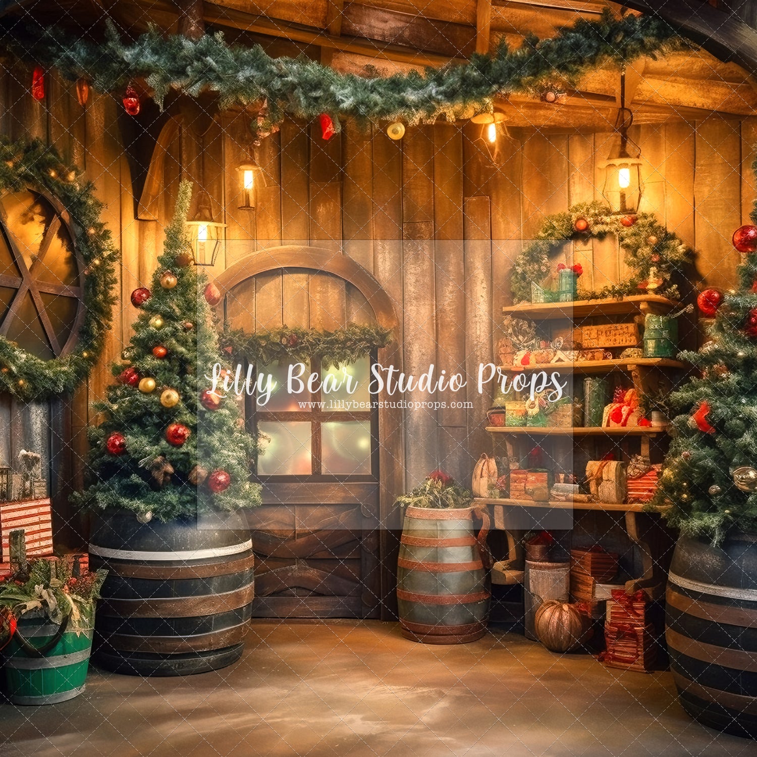 Santa's Cozy Workshop