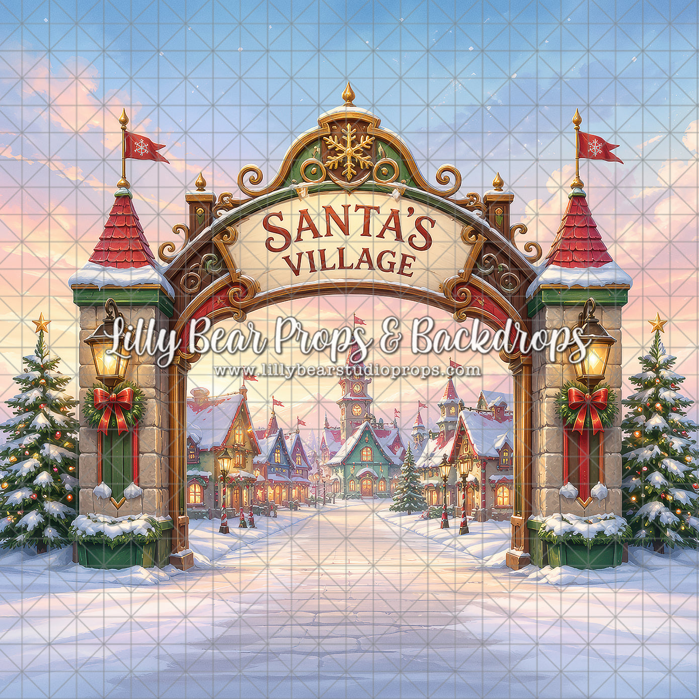 Santa’s Grand Welcome Gate