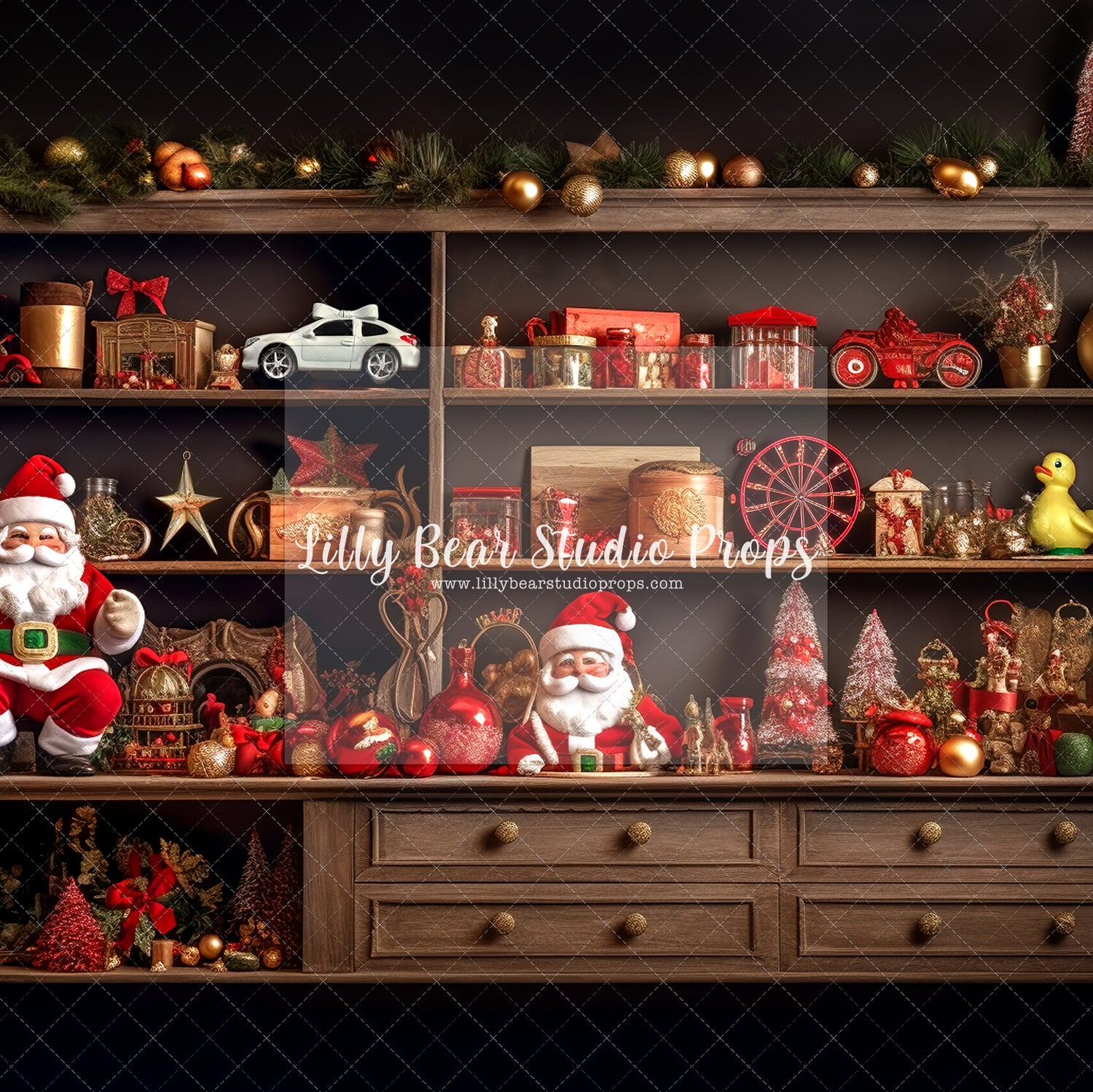 Santa's Shelves
