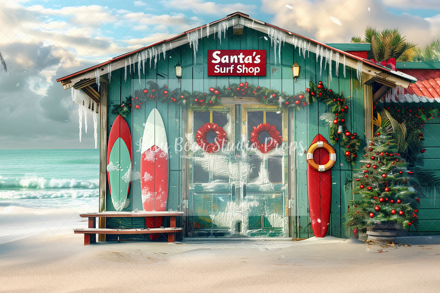 Santa's Surf Shop Room
