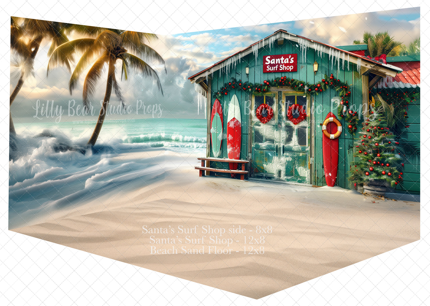 Santa's Surf Shop Room