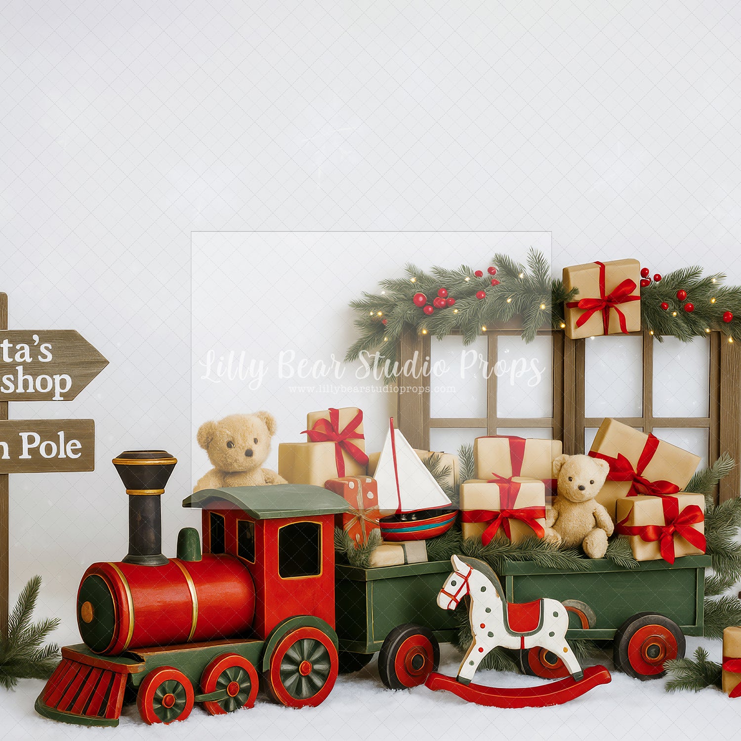 Santa's Toy Train Workshop