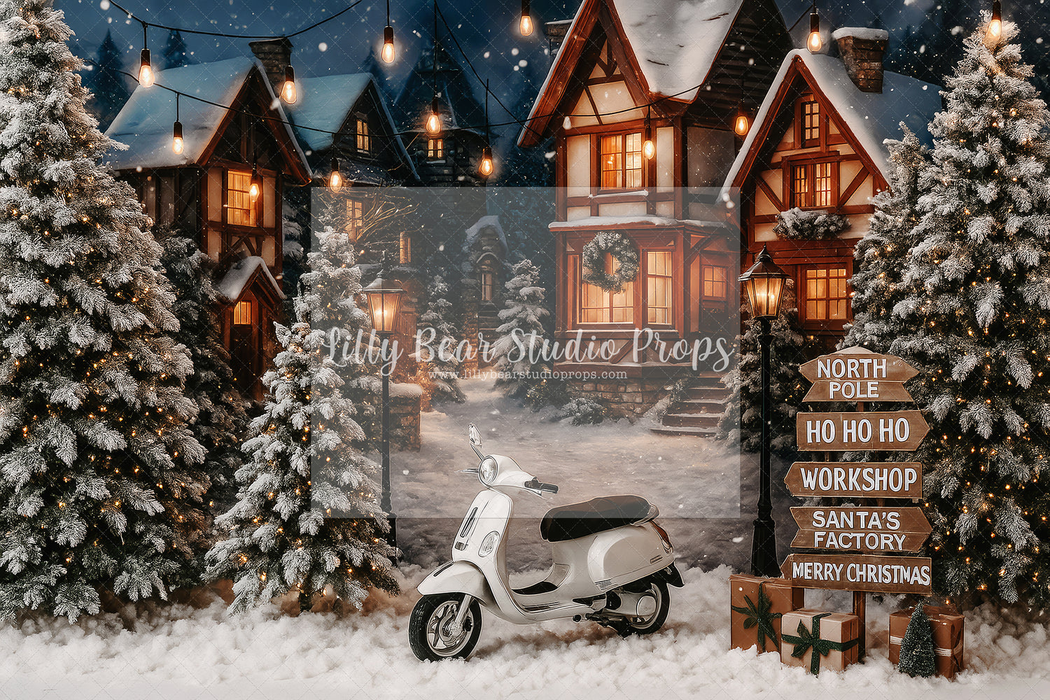 Santa's Village Vespa