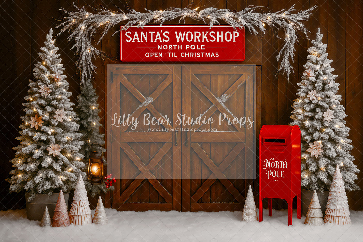 Santa's Workshop Barn