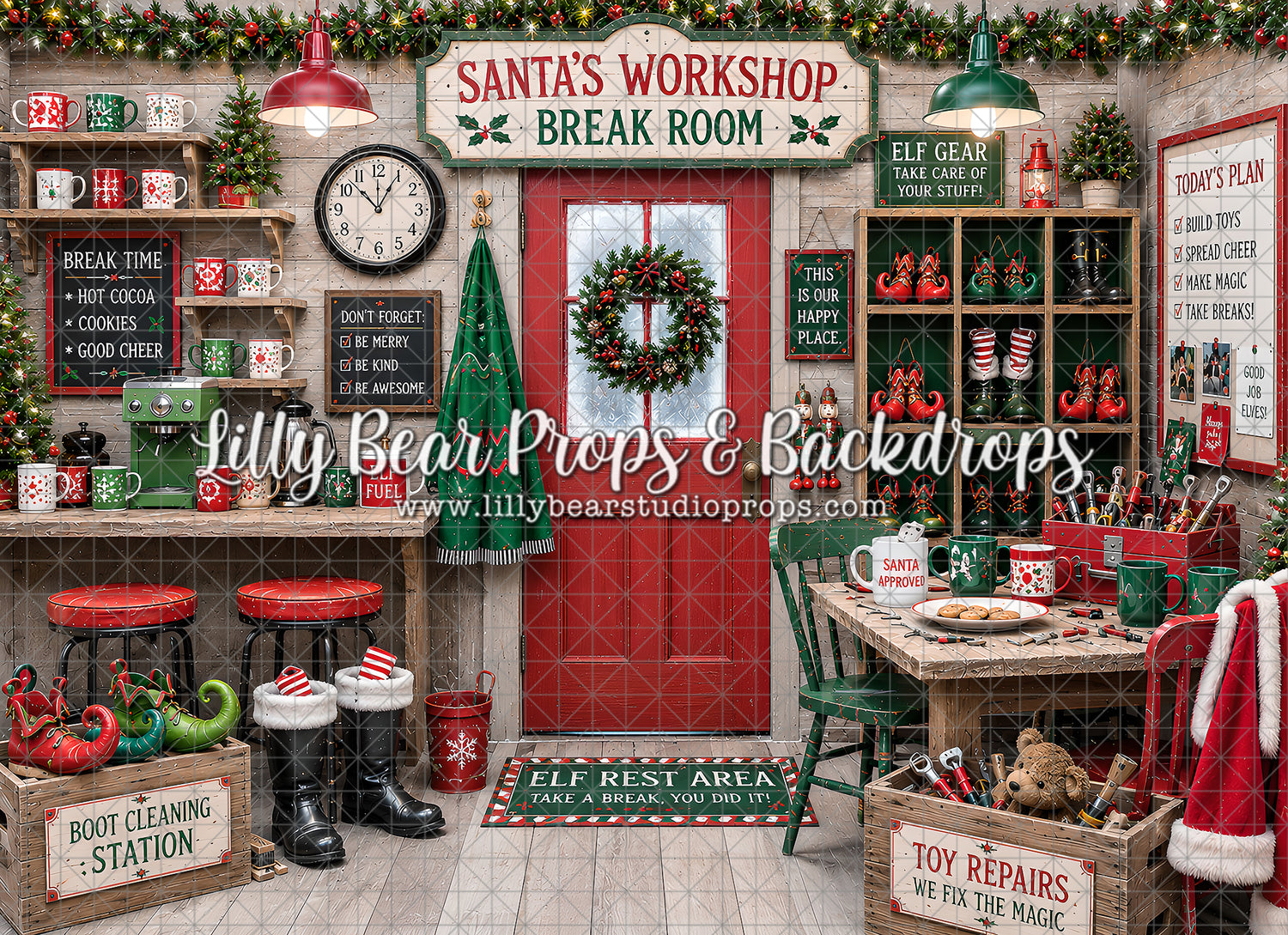 Santa's Break Room