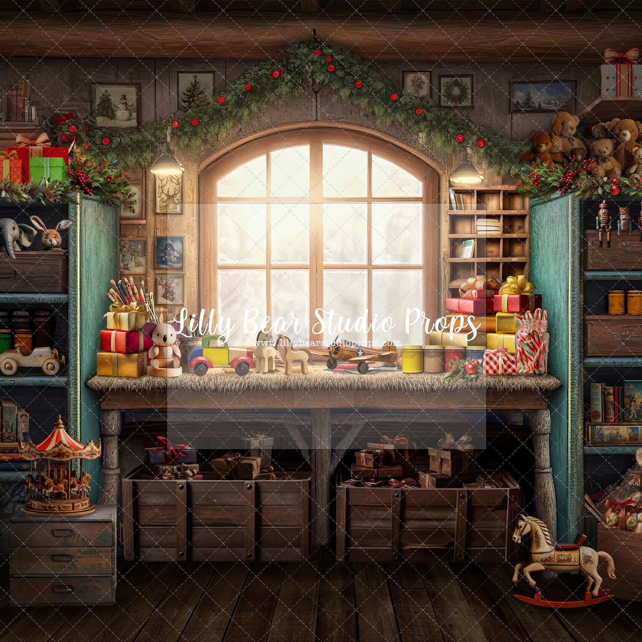 Santa s Workshop Lilly Bear Studio Props santa-s-workshop-lilly-bear-studio-props