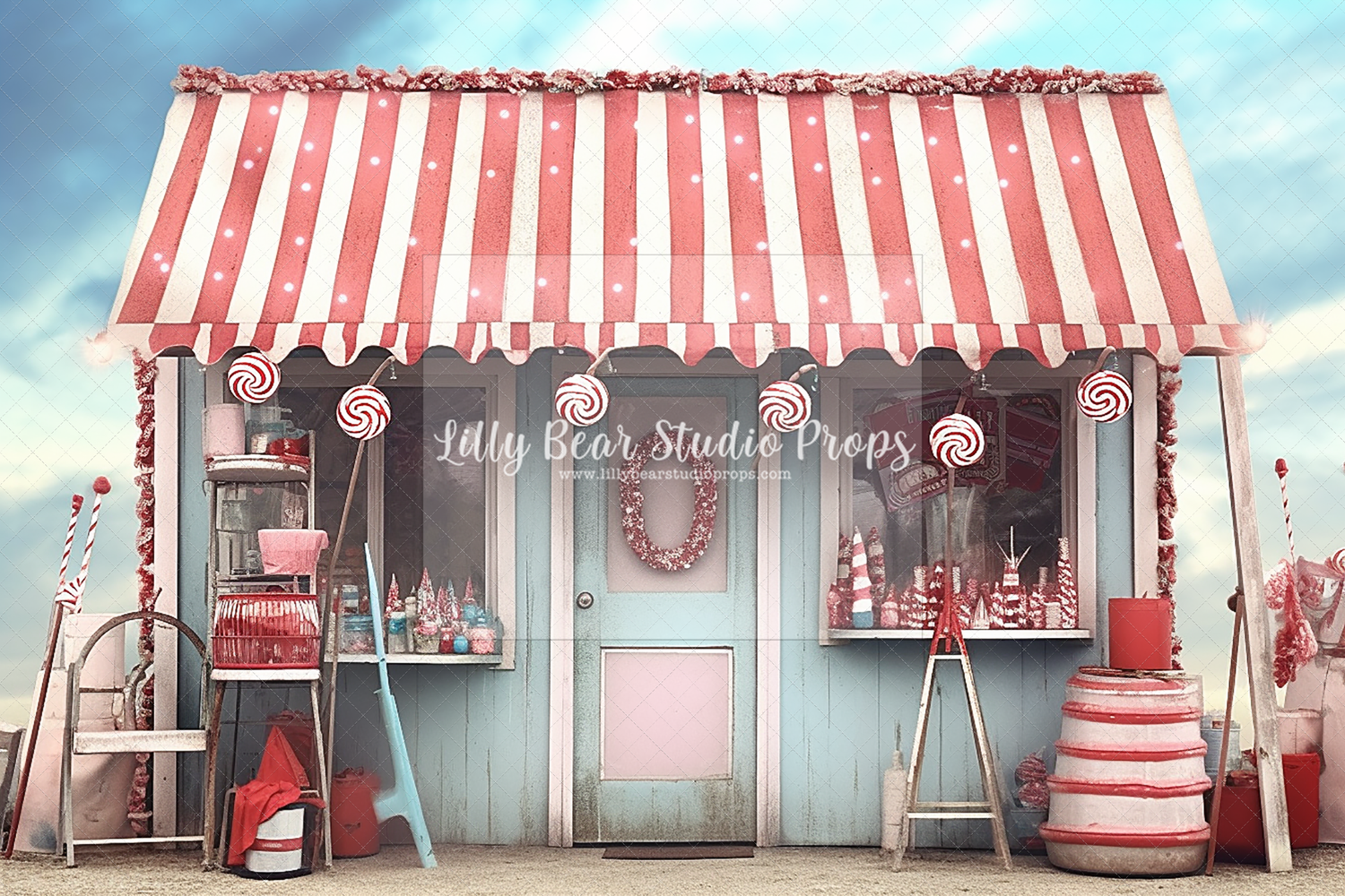 Shabby American Beach Shack