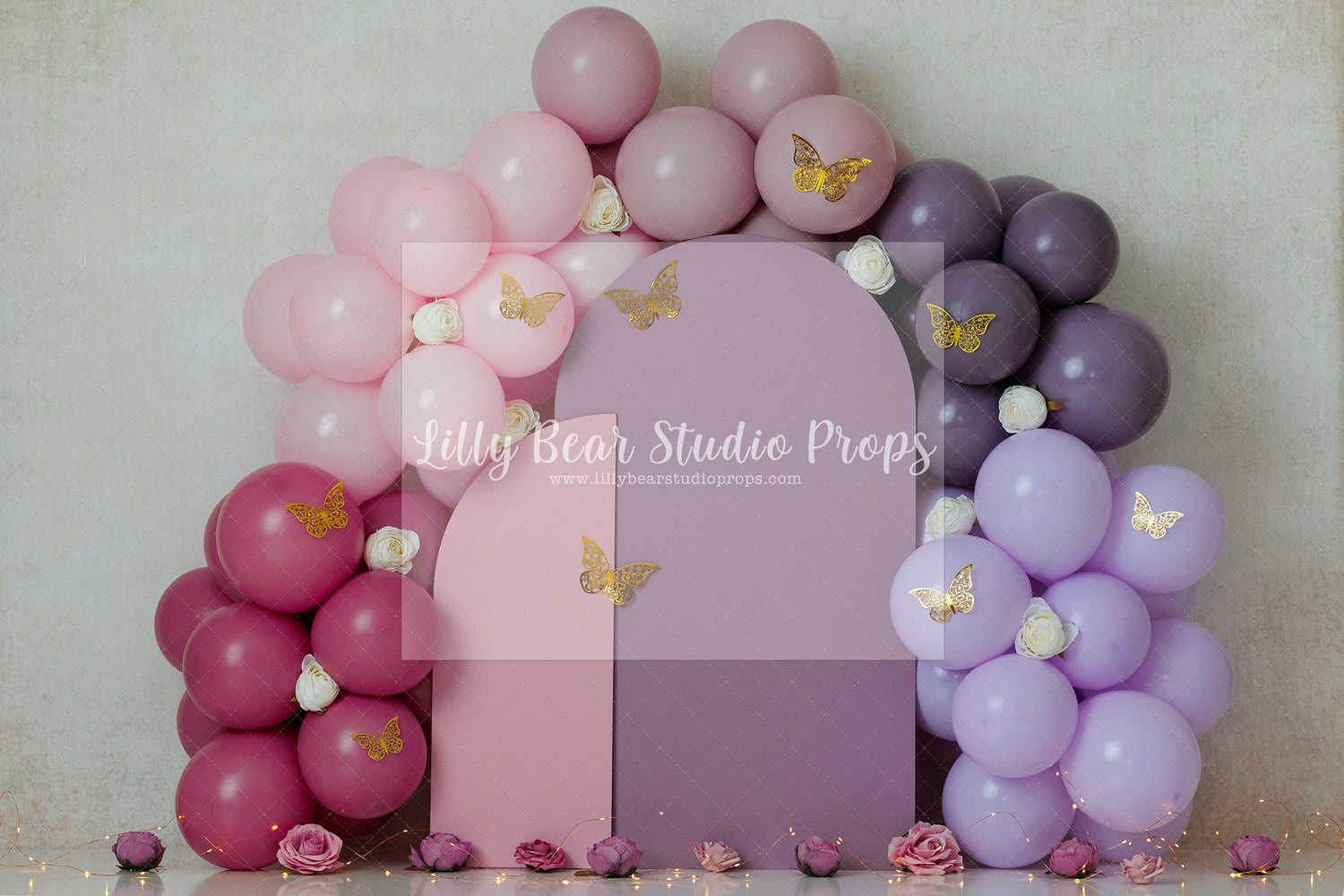 Shades of Purple Butterfly Arches