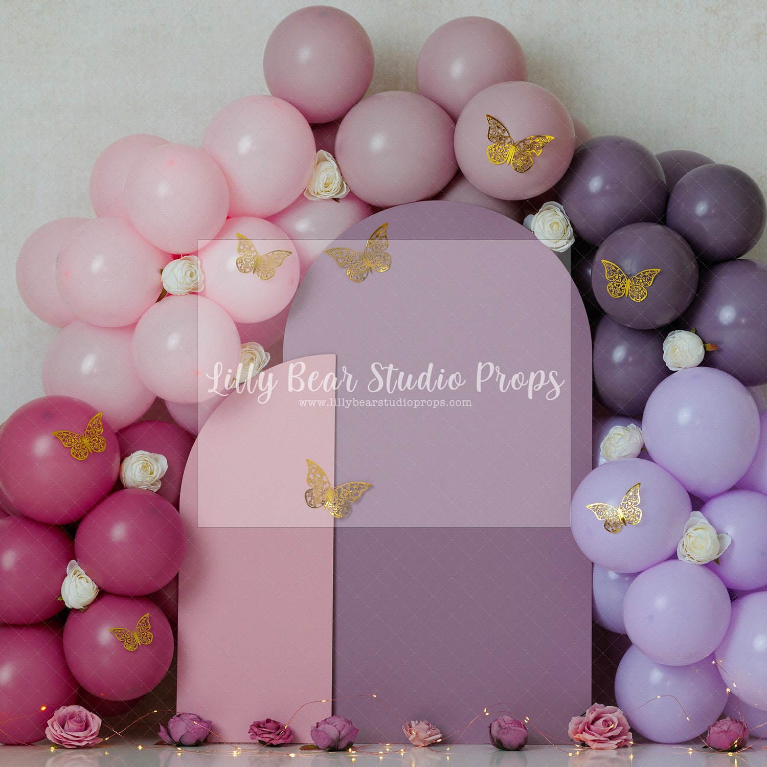 Shades of Purple Butterfly Arches
